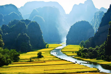 Hoa Lu Temples - Tam Coc Boat Trip Full Day (SIC)