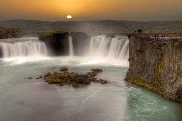 waterfalls of gods godafoss and myvatn Nature baths