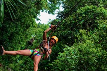 ATV - Zip Line - Cenote SGL Combo Boca del Puma From Playa del Carmen