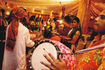 Evening Navaratri Celebration in Jaipur
