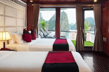 3 Day Bai Tu Long bay-Ha Long bay overnight 2 nights on 4 star cruise from Hanoi