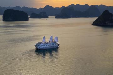 Ha Long Signature Royal Cruise 2 days 1 night visit Thien Canh Son from Hanoi