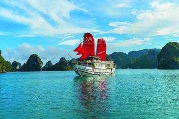 HALONG OASIS CRUISE 2 DAYS 1 NIGHT VISITING AND kAYAKING AT HOA CUONG VILLAGE