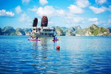 Halong Swan Cruise 3 days 2 nights boating trip Cong Dam Bai Tu Long from Hanoi