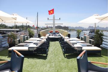 Maya Cruise 3 days 2nights cruise exploring Lan Ha Bay and Halong Bay from Hanoi