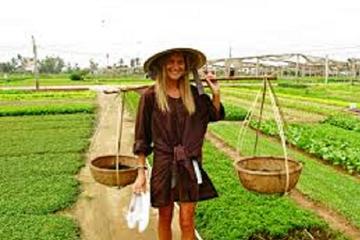 The village experience Tra Que farming and sunset cruise