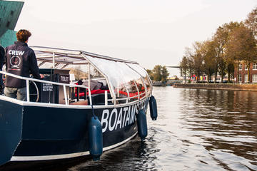 One hour canal cruise and all drinks included! The best way to explore Amsterdam
