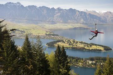 Zipline with 4WD Safari Combo Tour from Queenstown