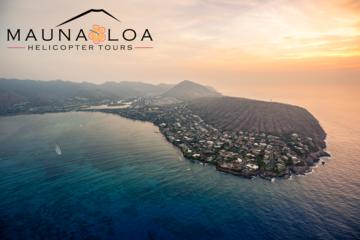 Oahu Sunset 45 Minute Guaranteed Private Helicopter Tour