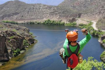 River Rafting and Zipline Tour from Salta with Argentine BBQ Lunch