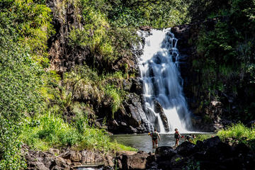 Intimate North Shore Eco-Fun Waterfall from Waikiki