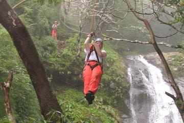 Puntarenas Shore Excursion: 25 Cables Over 11 waterfalls Zipline Tour