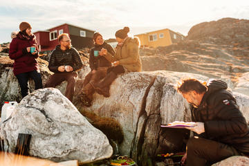 Nuuk Fiord BBQ - Open boat