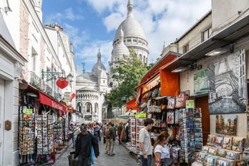 Montmartre walking tour up to the Sacre Coeur and skip the line to Musee Orsay