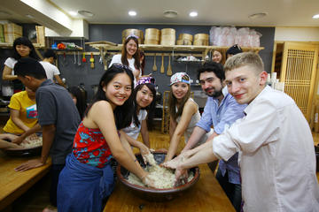 Korean Culinary Tour with Rice Wine Lesson or Vegetarian Dinner