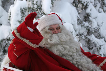 Santa Claus Snowmobile Safari