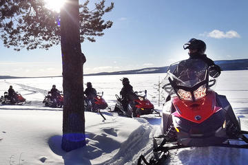 Snowmobile Driving