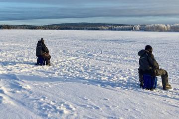 Ice fishing tour