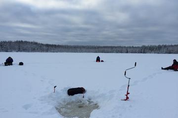Snowshoeing and Ice fishing tour