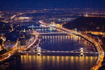 Budapest Night Flight by Private Plane