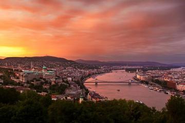 Sunset Helicopter Flight in Budapest