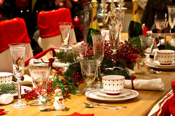 Christmas Eve dinner in Seville