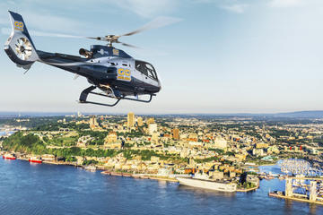 Quebec City Helicopter Tour Over Montmorency Falls