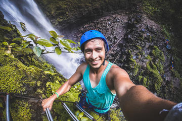 Rappel from La Fortuna