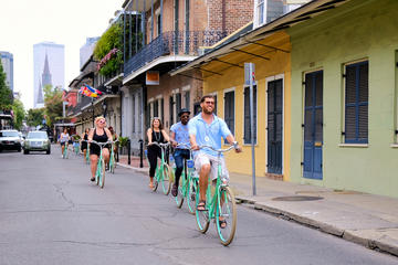 3 Hour Shared Small Group New Orleans Bike Tour