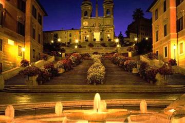 Panoramic Rome by Night tour with Dinner and Folk Music