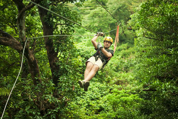 Antigua Zipline Canopy Adventure from St John’s