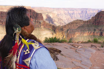 Grand Canyon West Rim Day Trip by Bus with Helicopter and Boat