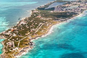 Cancun Scenic Flight at Sunset from Tulum
