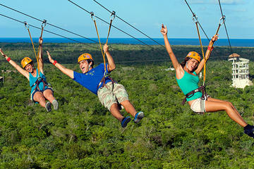 From Playa del Carmen First Access to Xplor with Express Transportation