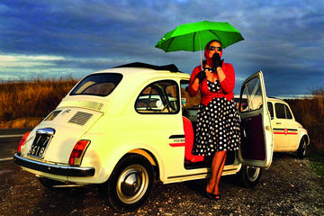 Vintage Fiat 500 Panoramic Tour of Florence from Lucca