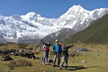 16 days trek itinerary to Manaslu Circuit via Arughat, Sama Gaou and Larkey Pass