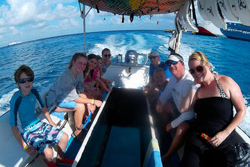 Snorkeling by Glass Bottom Boat (Starting at Playa del Carmen)