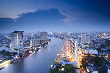 Bangkok by night at disposal