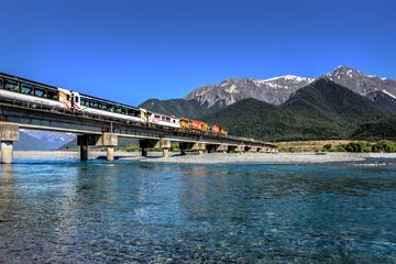 TranzAlpine Southern Alps Train between Greymouth to Christchurch