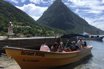 St Lucia Boat Tour to Soufriere: Full Day Private Charter