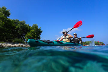 Small-Group Sea Kayaking Adventure from Hvar Island to the Pakleni Islands