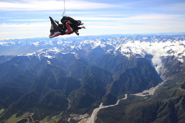 Tandem Skydive 13500ft from Franz Josef