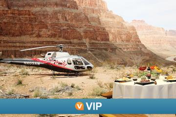 Viator VIP: Grand Canyon Sunset Helicopter Tour with Dinner