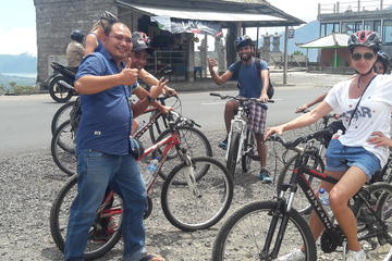 Batur Cycling Down Hill combined with Ubud Goa Gajah Waterfall Tegenungan Tour