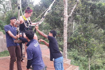 Terrace river swing butterfly ubud hot spring waterfall day tour