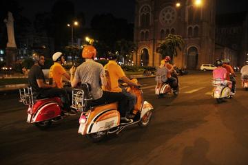 Saigon Nightlife Half-Day Tour by Vintage Vespa