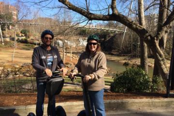 Couple Enjoying Segway Tour