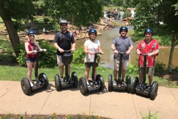 Friends Enjoying Segway Tour