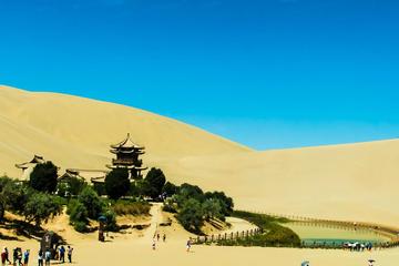 Dunhuang Silk Road Adventure Day Tour: Mogao Grottoes and Crescent Moon Spring