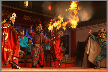 Sichuan Opera at Shufeng Yayun Teahouse in Chengdu